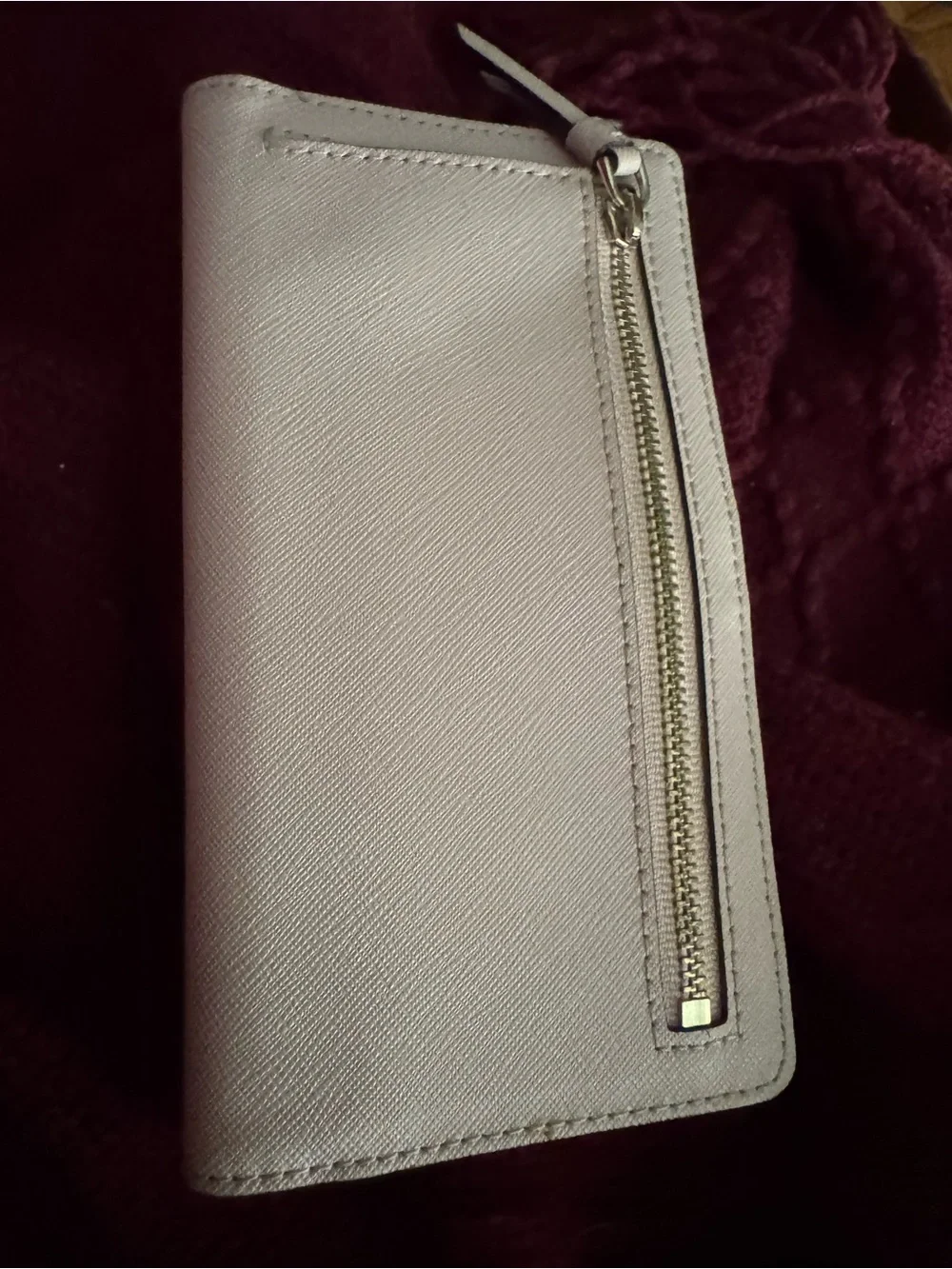 Kate Spade New York Cedar Street Stacy Wallet – Blush Pink Saffiano Leather